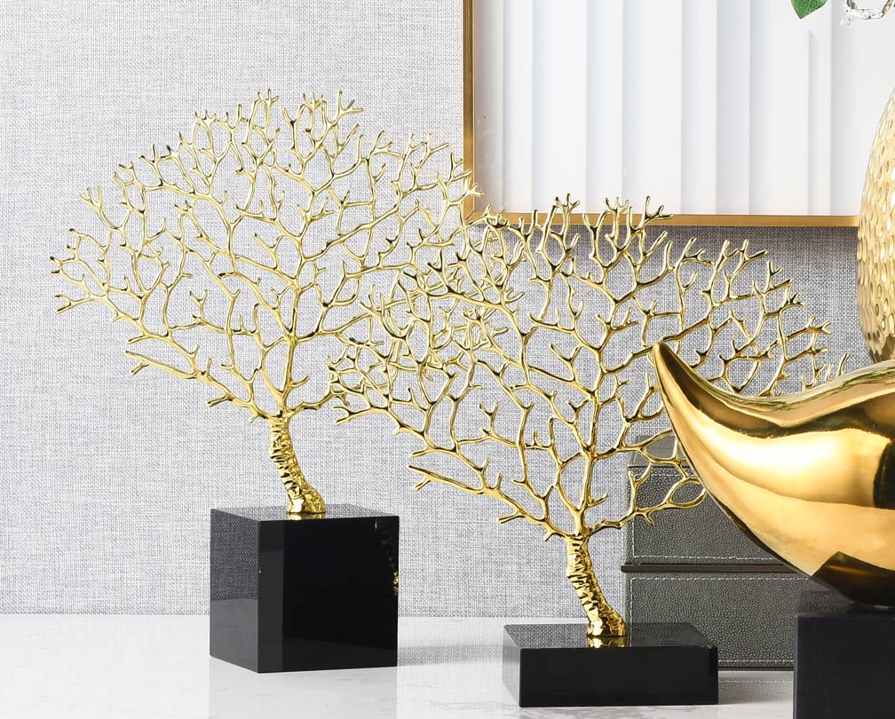 Prosperity Tree lyx prydnad kristalldisplay för heminredning